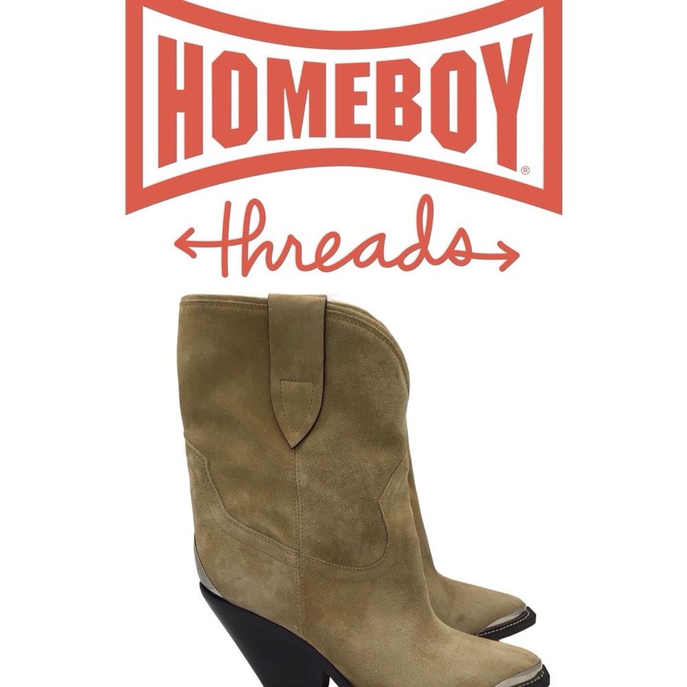 Isabel Marant Tan Western Boots - Picture 4 of 7